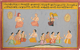 A Folio from the Bhakti Ratnavali Series -    - Indian Antiquities & Miniature Paintings