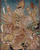 Mahishasuramardini -    - Indian Antiquities & Miniature Paintings