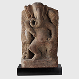 Four-Armed Dancing Ganesha -    - Indian Antiquities & Miniature Paintings