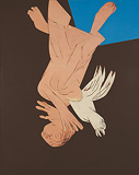 Falling Figure with Bird - Tyeb  Mehta - Autumn Art Auction