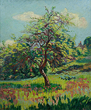 Verger en fleurs à Miregaudon (Orchard in Flowers at Miregaudon) - Jean-Baptiste-  Armand Guillaumin - Impressionist and Modern Art Auction