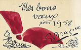 Mes Bon Voeux (My Best Wishes) - Georges  Braque - Impressionist and Modern Art Auction