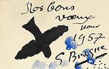 Nos Bons Voeux (Our Best Wishes) - Georges  Braque - Impressionist and Modern Art Auction