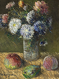 Bouquet de fleurs et fruits (Bouquet of Flowers and Fruits) - Gustave  Loiseau - Impressionist and Modern Art Auction