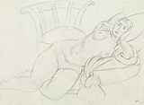 Nu sur coussins (Nude on Cushions) - Henri  Matisse - Impressionist and Modern Art Auction