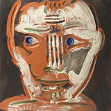 Visage d’homme (Man’s Face) - Pablo  Picasso - Impressionist and Modern Art Auction