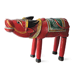 A Bhuta 'Bull' Sculpture -    - 24-Hour Auction: Indian Folk and Tribal Art and Objects