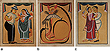 A Set of Kalighat Paintings - 24-Hour Auction: Indian Folk and Tribal Art and Objects