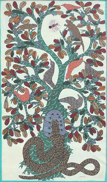 Tree of Life Indian Folk Art Messenger Bag – Buddha Groove