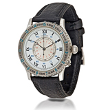 LONGINES: 'LINDBERGH HOUR ANGLE' STAINLESS STEEL WRISTWATCH, REF. 989.5215 -    - The Gentleman's Sale
