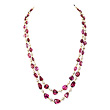 AN IMPORTANT SPINEL AND PEARL NECKLACE - Auction of Fine Jewels & Watches