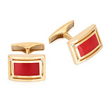 A PAIR OF ENAMEL AND DIAMOND CUFFLINKS -    - Auction of Fine Jewels & Watches