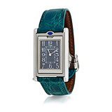 CARTIER: MENS 'TANK REVERSIBLE BASCULANTE' STEEL WRISTWATCH, REF. 2405-78322CD -    - Auction of Fine Jewels & Watches