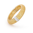 A YELLOW SAPPHIRE AND DIAMOND BANGLE - Auction of Fine Jewels & Watches