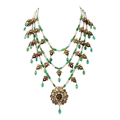 Auction Of Fine Jewels & Watches -Oct 30-31, 2012 -Lot 54 -AN EMERALD ...