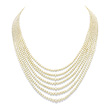 A SEVEN-STRAND NATURAL PEARL NECKLACE - Auction of Fine Jewels & Watches