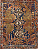 TRIBAL SHIRAZ-KHAMSEH CARPET - SOUTH WEST IRAN -    - 24-Hour Auction: Carpets and Rugs