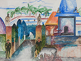 Untitled - Bhupen  Khakhar - Winter Online Auction: Modern Indian Art