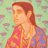 Face from Rajasthan - 25 - A  Ramachandran - Winter Online Auction: Modern Indian Art