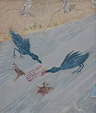 Crows with Debris - Gieve  Patel - Absolute Auction February 2013