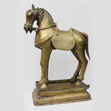 A Horse Sculpture -    - Folk and Tribal Art Auction