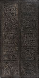 A Carved Wooden Panel -    - Folk and Tribal Art Auction