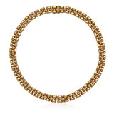 A GOLD AND DIAMOND NECKLACE -    - Autumn Auction of Fine Jewels and Silver