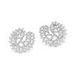 A PAIR OF DIAMOND EAR CLIPS - Autumn Auction of Fine Jewels and Silver