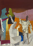 The Other Self - M F Husain - Summer Art Auction