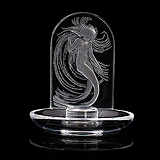 A 'NAIADE' RING TRAY, LALIQUE -    - Travel and Leisure Auction
