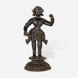 A COPPER ALLOY FIGURE OF RAMA - Live Auction: South Asian Treasures