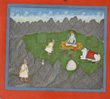 SHIVA ON MOUNT KAILASH ATTENDED BY NANDI AND MENDICANTS - Live Auction: South Asian Treasures