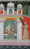 A FOLIO FROM A RAAGMALA SERIES -    - Live Auction: South Asian Treasures