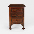 A CHEST OF DRAWERS WITH EXOTIC WOOD INLAY - 24-Hour Online Auction: Elegant Design