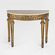 A PERIOD FRENCH-STYLE DEMI-LUNE CONSOLE - 24-Hour Online Auction: Elegant Design