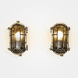 A PAIR OF DECK LIGHTS -    - 24-Hour Online Auction: Elegant Design