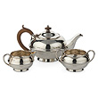 A SILVER TEA SET, S. W. SMITH & CO. - 24-Hour Online Auction: Elegant Design