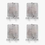 A SET OF FOUR MID-CENTURY WALL LIGHTS -    - LIVE Auction Celebrating 20th Century Design