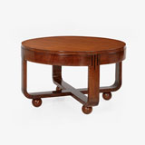 AN ART DECO COFFEE TABLE WITH BALL FEET -    - LIVE Auction Celebrating 20th Century Design
