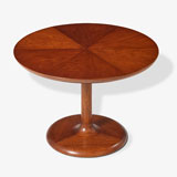 A CIRCULAR MID-CENTURY COFFEE TABLE -    - LIVE Auction Celebrating 20th Century Design