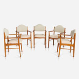 A SET OF TEN MID-CENTURY DINING CHAIRS -    - LIVE Auction Celebrating 20th Century Design