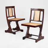 A PAIR OF PERIOD THEATRE CHAIRS -    - LIVE Auction Celebrating 20th Century Design
