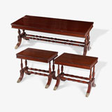 A SET OF PERIOD COFFEE TABLES -    - LIVE Auction Celebrating 20th Century Design