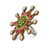 A PERIOD 'THEWA' RING -    - Online Auction of Fine Jewels and Silver
