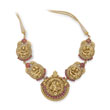 A GOLD REPOUSSE NECKLACE - Online Auction of Fine Jewels and Silver
