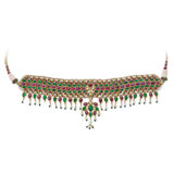 A GEMSET NECKLACE -    - Online Auction of Fine Jewels and Silver