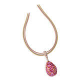 A PINK SAPPHIRE AND DIAMOND PENDANT -    - Online Auction of Fine Jewels and Silver