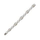 AN IMPORTANT DIAMOND BRACELET -    - Online Auction of Fine Jewels and Silver