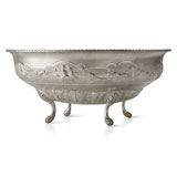 A SILVER FRUIT BOWL -    - Online Auction of Fine Jewels and Silver