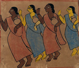 Untitled - Jamini  Roy - Modern Masters on Paper: LIVE Auction